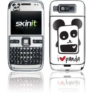 i HEART panda skin for Nokia E72 Electronics
