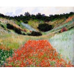 Claude Monet Poppy Field In A Hollow Near Giverny  Art 