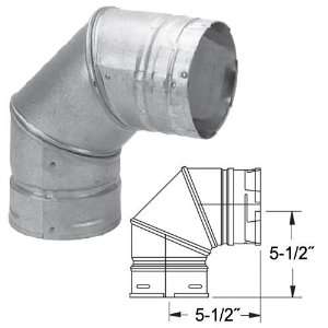    M & G DURAVENT INC 33190 4IN. 90 DEGREE ELBOW