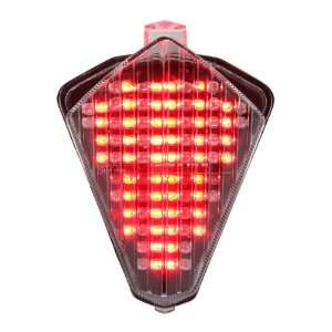    2008 Yamaha YZF R1 Integrated Sequential LED Tail Lights Clear Lens