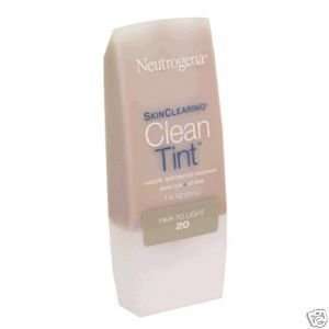  Neutrogena Skin Clearing Clean Tint Oil Free LIGHT TO 