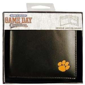  Clemson University Mens Wallet Genuine Leather 2 Case Pack 