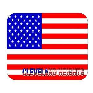  US Flag   Cleveland Heights, Ohio (OH) Mouse Pad 