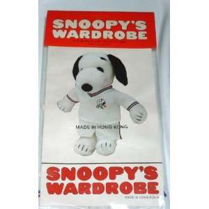  Peanuts Snoopys Wardrobe for 11 Plush Snoopy   Tennis 
