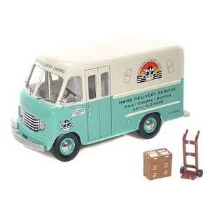  1950 Ford Step Van Milk Truck 1/24 Blue & White Toys 
