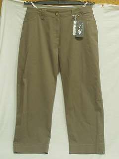 European made Crop pants stretch jeans by Erfo NEW  