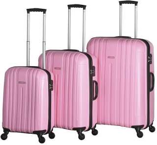 Heys Travel Concepts CIRRUS 4WD Luggage Set PINK 806126036936  