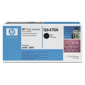  Hewlett Packard HP Q6470A Black Laser Toner Cartridge 