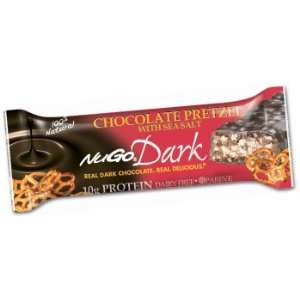  Nugo Dark Chocolate Pretzel Snack Bar 1.76oz. (Pack of 6 