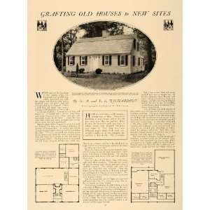 1923 Article Old Houses Re siting Moving Architecture 