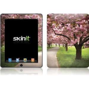   Cherry Trees In Blossom Vinyl Skin for Apple iPad 1 Electronics