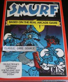 SMURF Game for Atari 2600 PAL VERSION NEW  