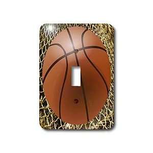     Basketball With Net   Light Switch Covers   single toggle switch