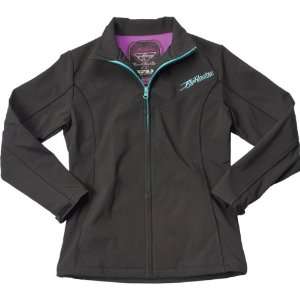  Fly Racing Double Agent Womens Fashion Jacket   Black 