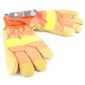 Cold Weather Pigskin Gloves, Large