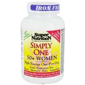  Simply One 50+ Women   NO IRON   90   Tablet Health 