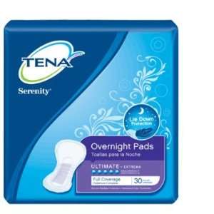  Tena Serenity Pads Ultimate and Overnight Protection 