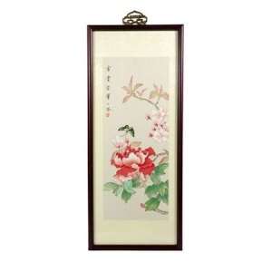  Butterfly Blossoms Oriental Silk Painting