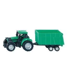  Siku Tractor with Tandex Axled Trailer Toys & Games