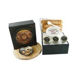 Russian Caviar Gift Set in Wooden Gift Box (Free Overnight Shipping)