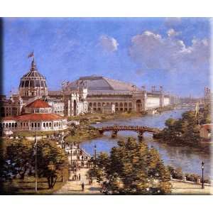  Worlds Columbian Exposition 30x25 Streched Canvas Art by 