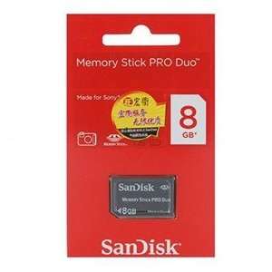  8GB Mobile Memory Stick Pro Duo Card (Black) Electronics