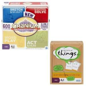  Cranium and The Game of Things Humor in A Box Game Bundle 