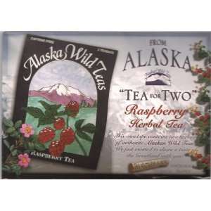 Alaska WILD TEAS Tea for Two Raspberry Grocery & Gourmet Food