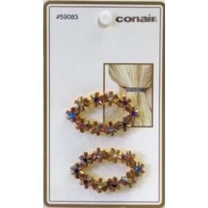  Conair Flower Barrettes, 2 Count (6 Pack) Health 