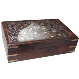 Gifts for Girls Wooden Antique Jewelry Box by ShalinIndia