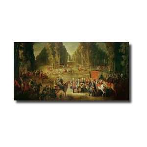   For The Puitsduroi Hunt At Compiegne Giclee Print