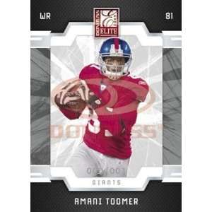  2009 Donruss Elite #64 Amani Toomer   New York Giants 