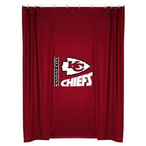  NFL Kansas City Chiefs Locker Room Shower Curtain