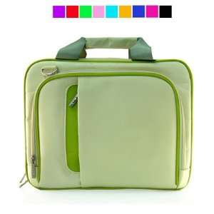   One 10 inch Netbook Shoulder Strap Carrying Case (Green) Electronics