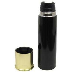   Wall Stainless Steel Insulated 20gauge Shotshell Thermal Bottle, Black