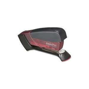  Compact Stapler,Spring powered,Staples 15 Sheets,Red/Black 