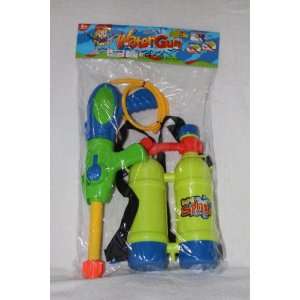  Super Shooter Water Gun   Green with Blue Toys & Games