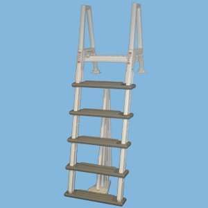  Confer Heavy Duty 5 Step 42in   56in Adjustable In Pool Ladder 