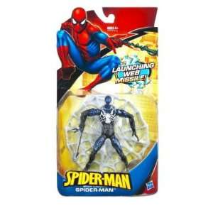 Spiderman Black Suited Spider Man with Webs Action Figure 