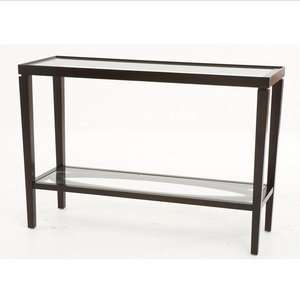  Dec O Glass Top Console Table Furniture & Decor
