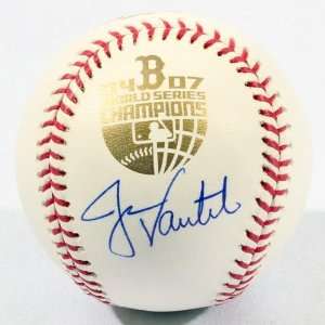  Autographed Jason Varitek 04 07 World Series Baseball 
