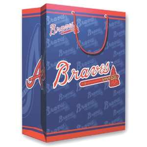  Atlanta Braves MLB Medium Gift Bag (9.75 Tall) Sports 