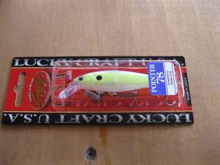 NEW Lucky Craft Pointer 78   Table Rock Shad Crankbait  