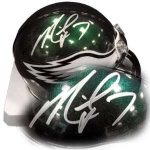  Michael Vick Signed Mini Helmet   Autographed NFL Mini 