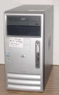 HP Compaq DC5100 MT Desktop Computer with Intel Pentium 4 3.00GHZ CPU 