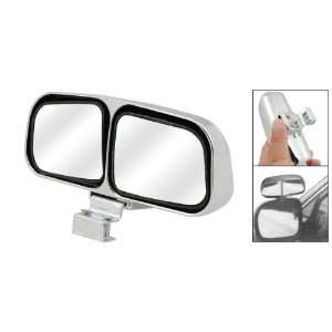   Tone Plated 2 Convex Mirrors Combination Car Auxiliary Rearview Mirror