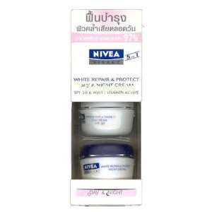  Nivea Visage White Repair Protect Day Night Cream SPF Made 