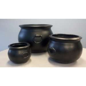  Union Products 55760SC/1SC Cauldron Round Planters (Set of 