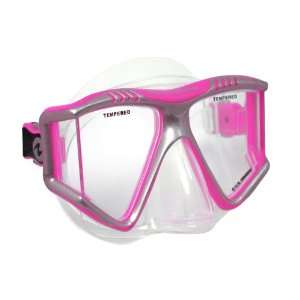  U.S. Divers Adult Lux LX Purge Snorkel Mask Sports 
