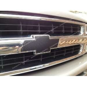 Chevrolet Tahoe 01 06 02 03 04 05  Black Carbon Fiber Bowtie Emblem 